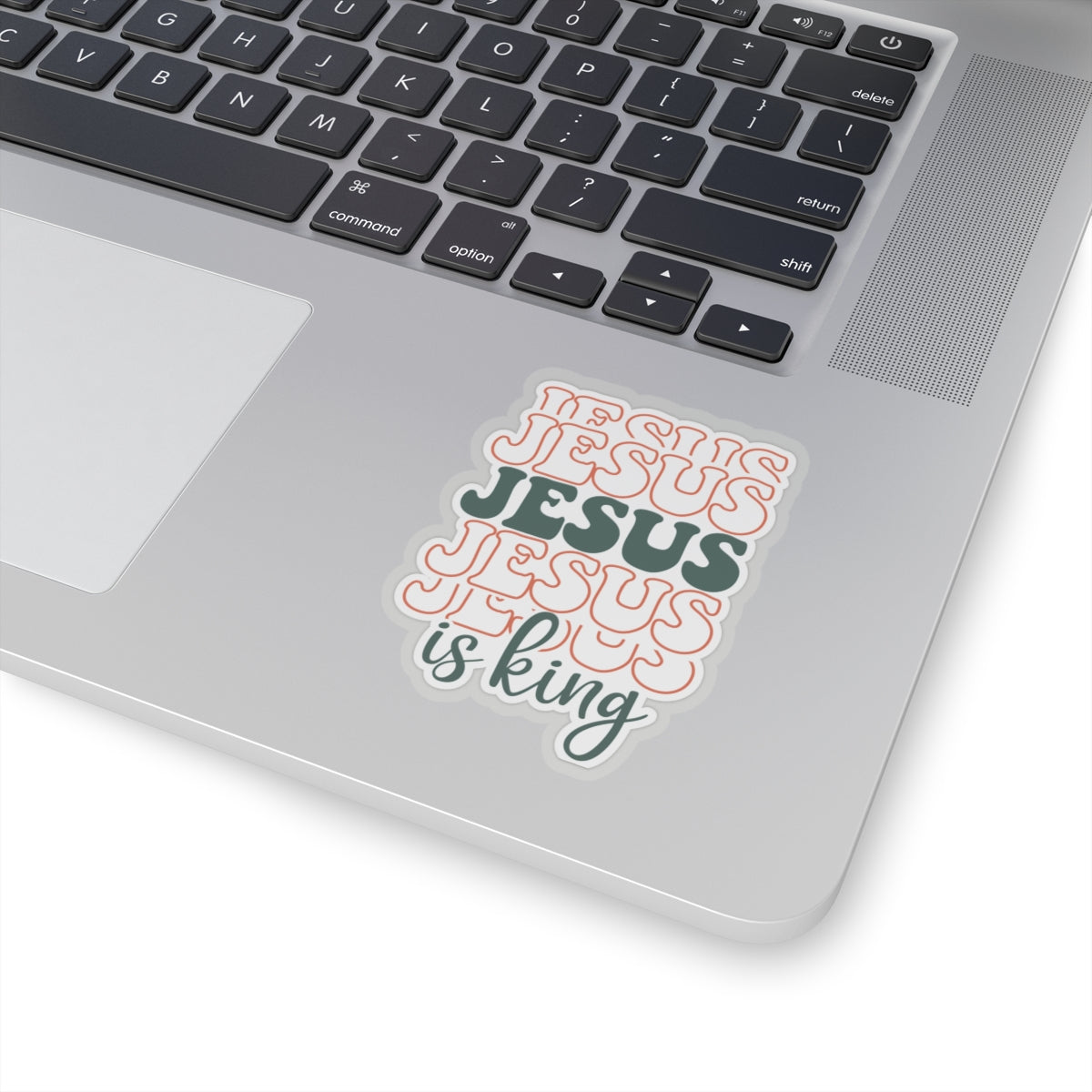 Jesus is King Sticker