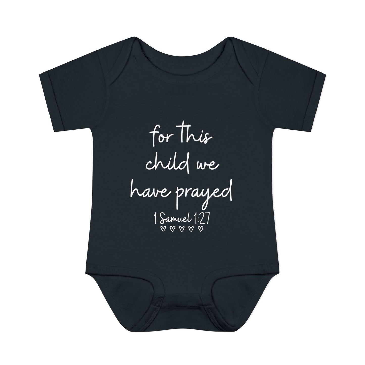 For This Child We Have Prayed Onesie