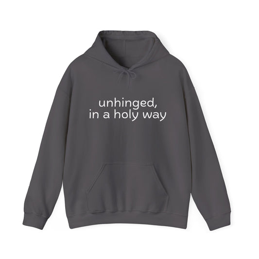 Unhinged, in a Holy Way Hoodie