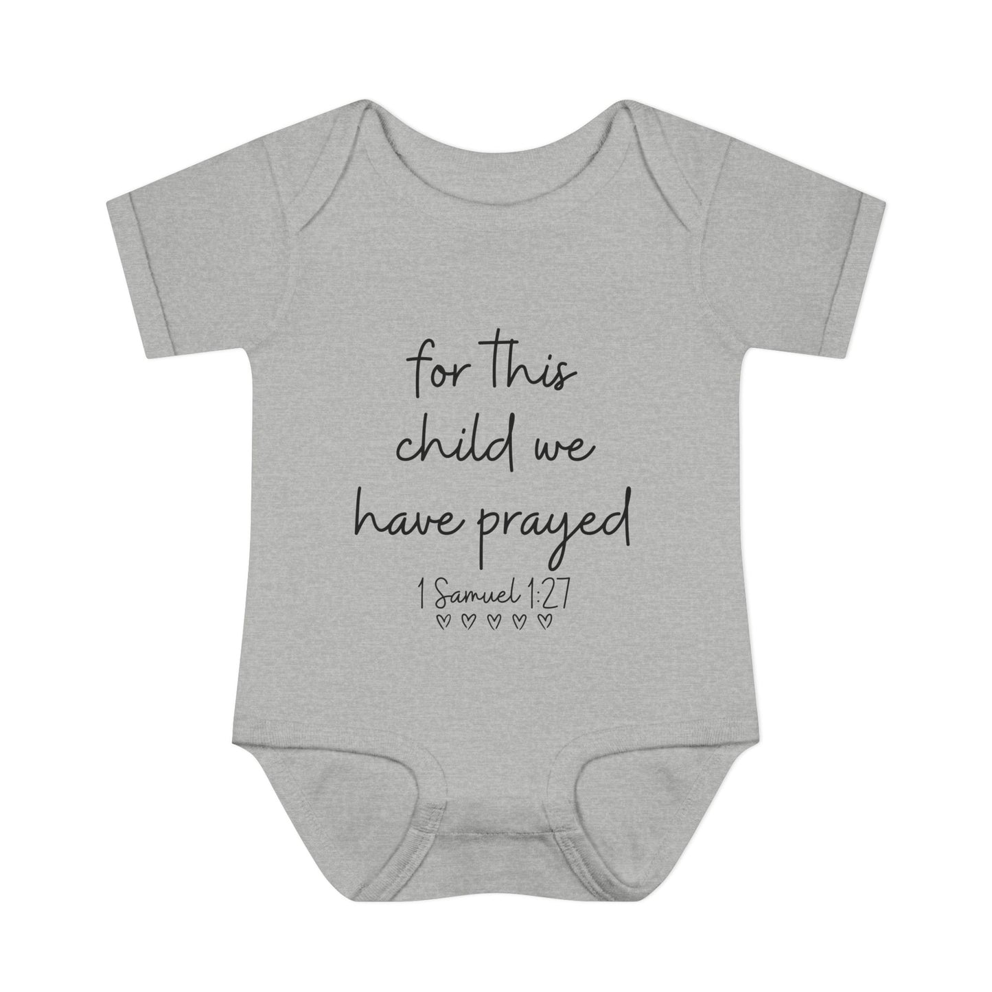 For This Child We Have Prayed Onesie